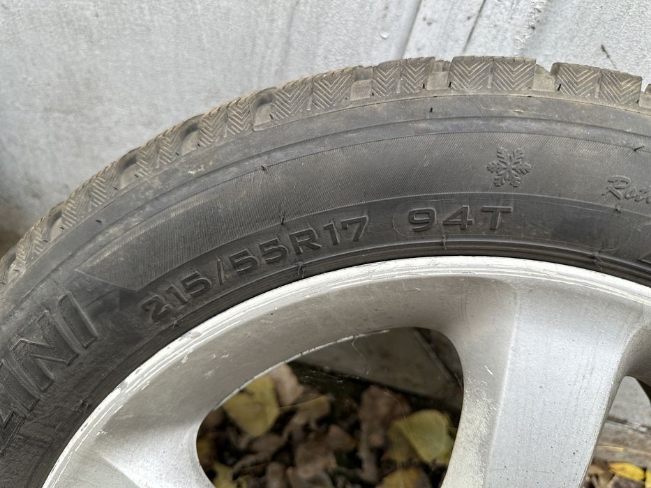 Диски с зимней резиной