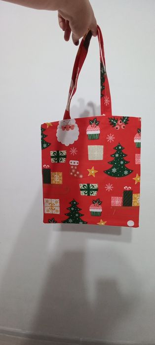 Новогодный подарочный мешок.