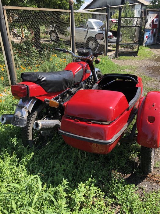 Мотоцикл Урал в облицовке Ижа