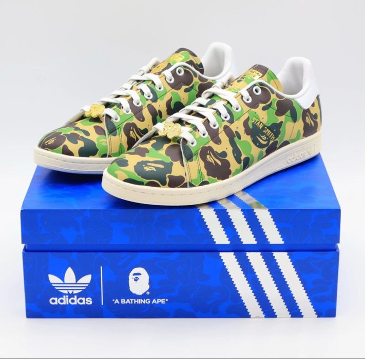 Обувки Adidas stan mith x BAPE Има различни размери