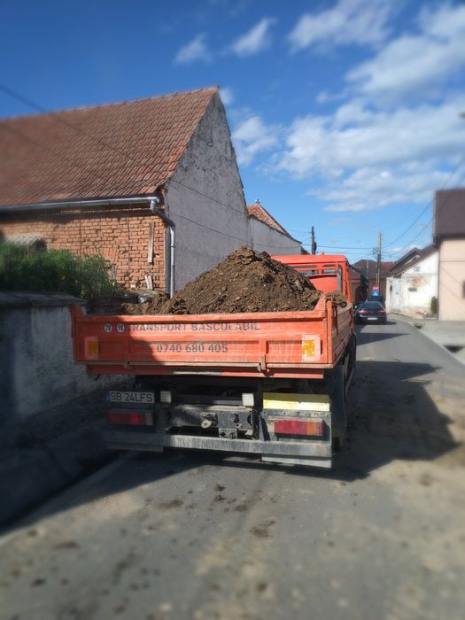 Excavator de închiriat, bobcat + mașină 7.5 t