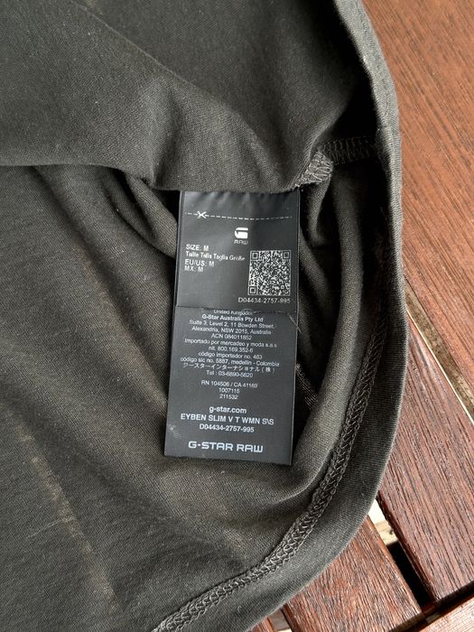 Дамска тениска G-Star Raw - размер М, КАТО НОВА