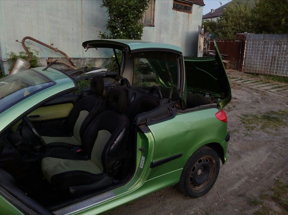 Пежо 206CC 2.0 136кс.на части.