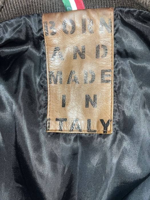 Geacă de piele naturală Vera Pelle – Italia, culoare maro