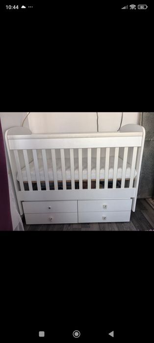 Бебешка кошара с матрак