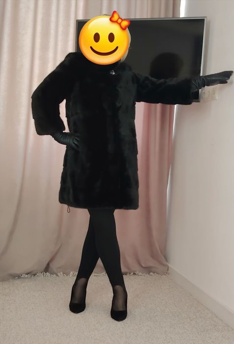 Шуба норковая супер стильная!