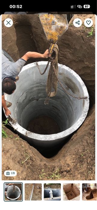 Септик туалет копка