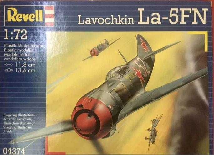 Сборная модель самолета Ла-5ФН ( 1/72 Revell)