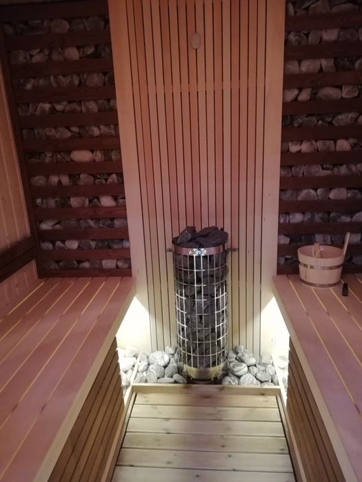 Sauna uscata combinata cu salina