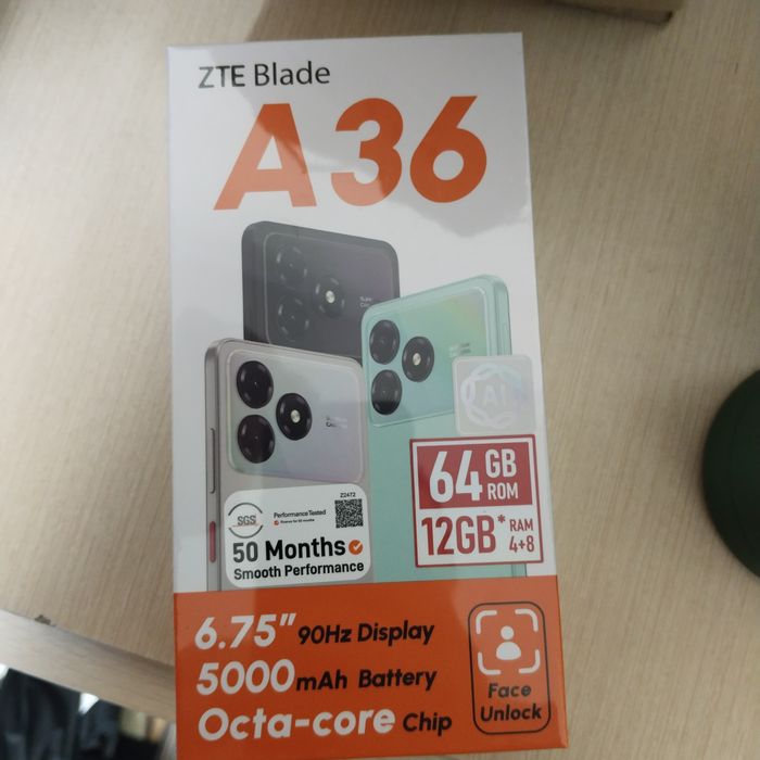 Продам  Zte A36.