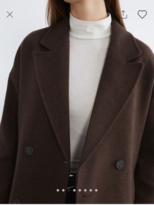 Палто, дълго палто от вълна