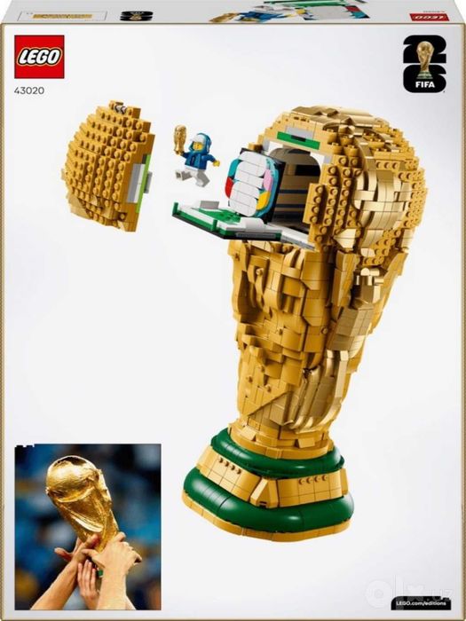 Lego FIFA, Jahon Kubogi kubogi, kolleksion model, FIFA 2026, Aksiya