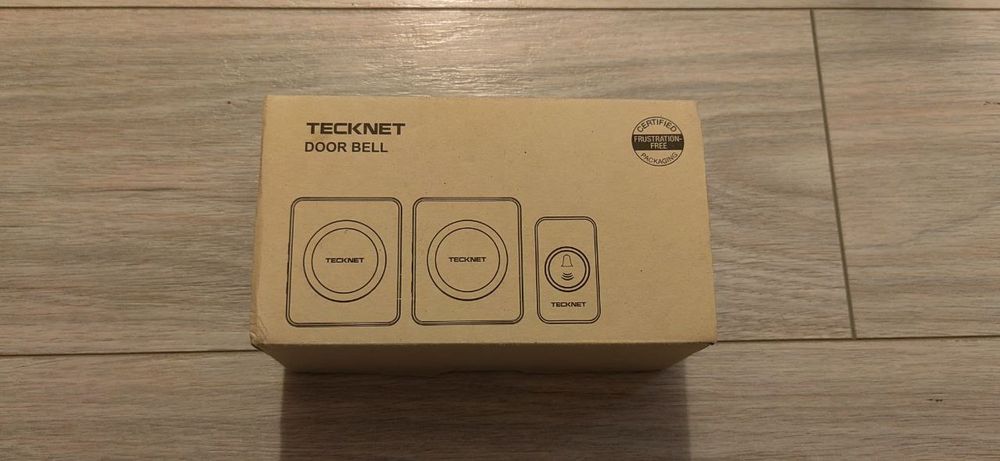 Sigilata Sonerie Wireless Tecknet,2 receptoare,led,52 melodii,400m