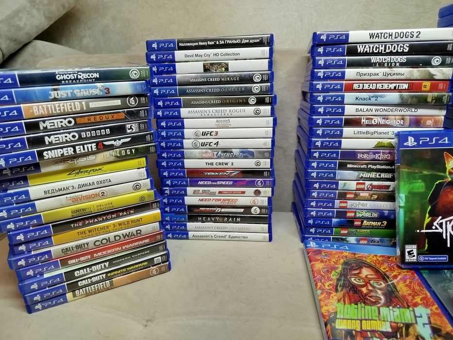 Диски на ps4 ps5 игры