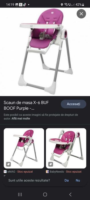 Vând scaun bebe multifuncțional !