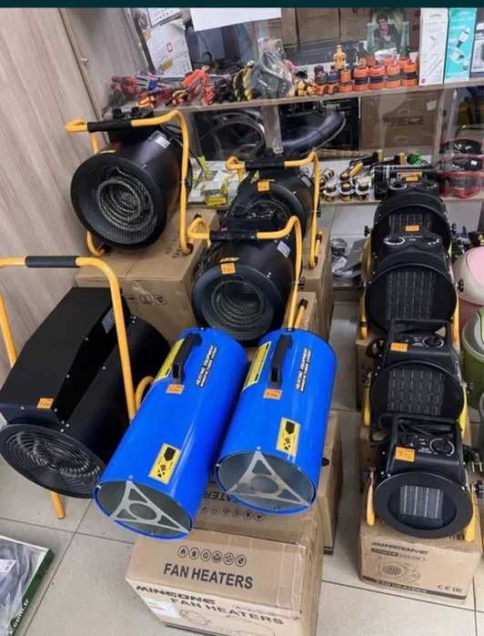 тепловые пушки  калорифер