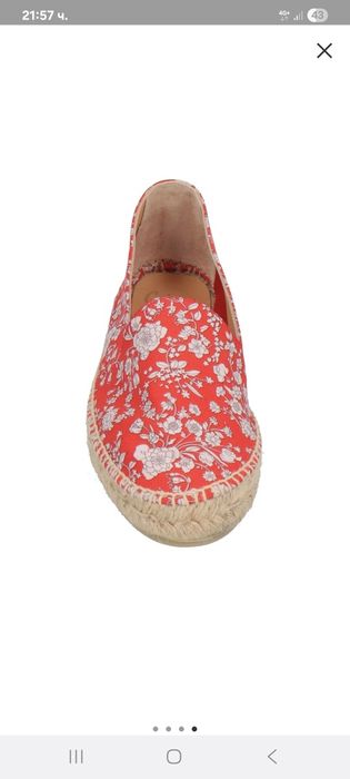 Италиански дамски еспадрили Castaner 37