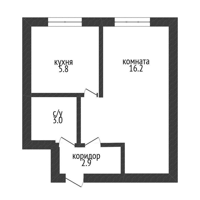 Продам 1 комнатную  квартиру