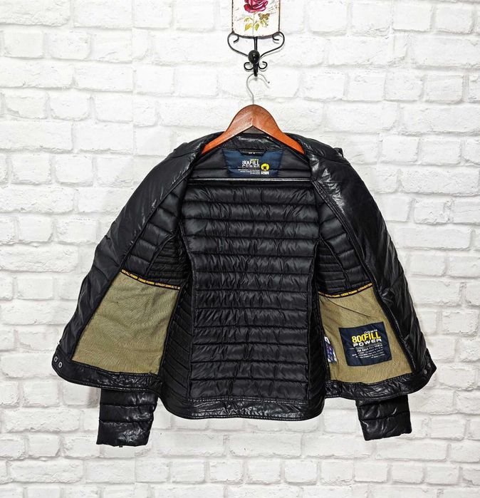 Ciesse Piumini Дамско пухено  кожено яке с пух агнешка кожа размер S