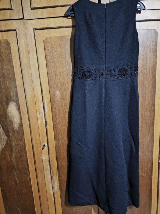 Женское платье  черного цвета