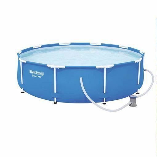 Piscina NOUA BestWay Steel Pro Frame Pool, diametru 4,57m x 91cm H