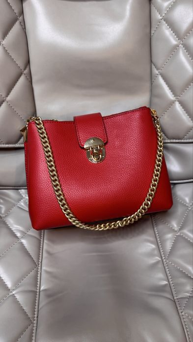 Geanta piele naturala noua