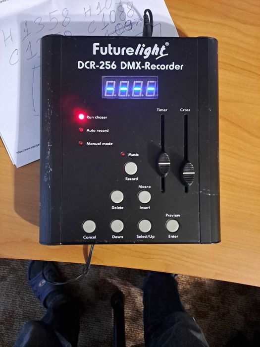 FutureLight  DCR-256  DMX-Recorder
