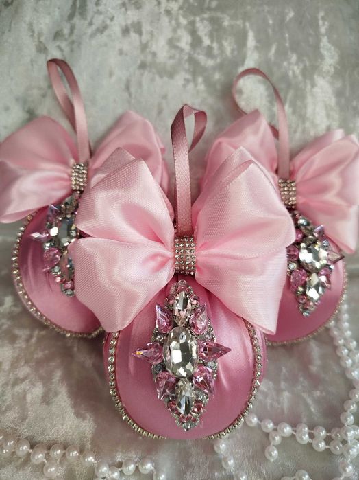 Ёлочные украшения ручной работы