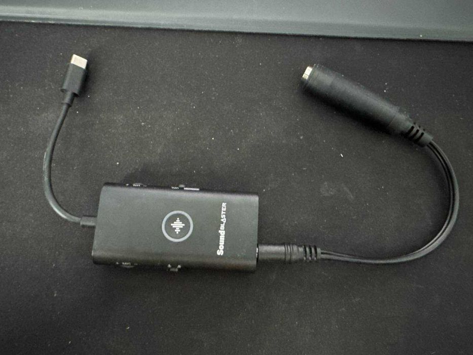 Placa de sunet externa USB-C Creative Sound Blaster PLAY! 4 DAC portabila