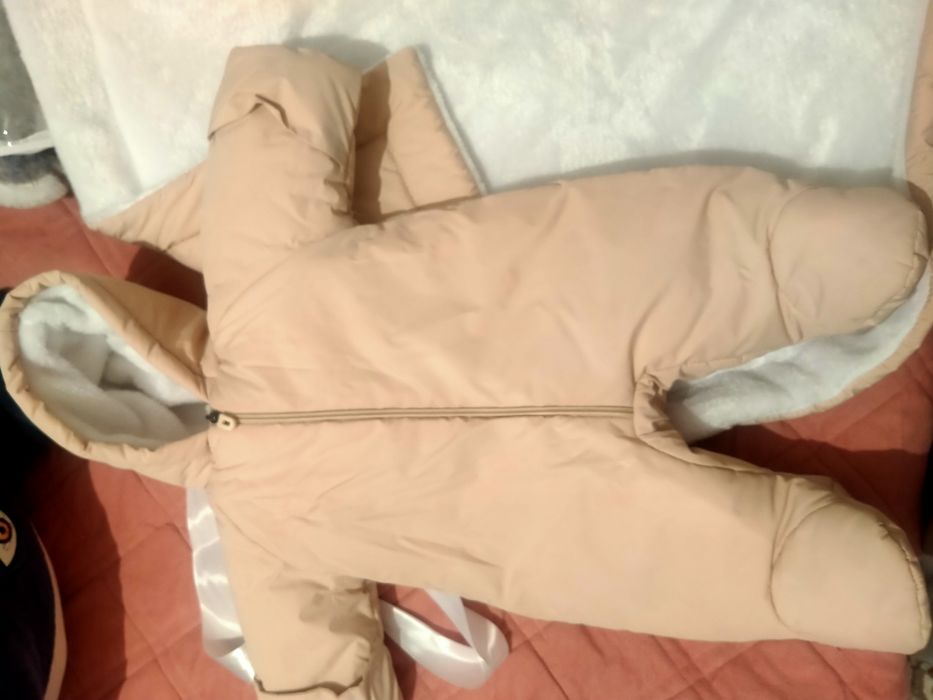 Комбинезон с конвертом  на выписку