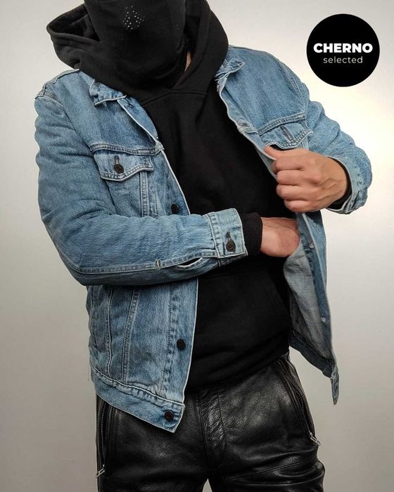 Мъжко синьо дънково яке LEVI’S Trucker Denim Jacket – размер L