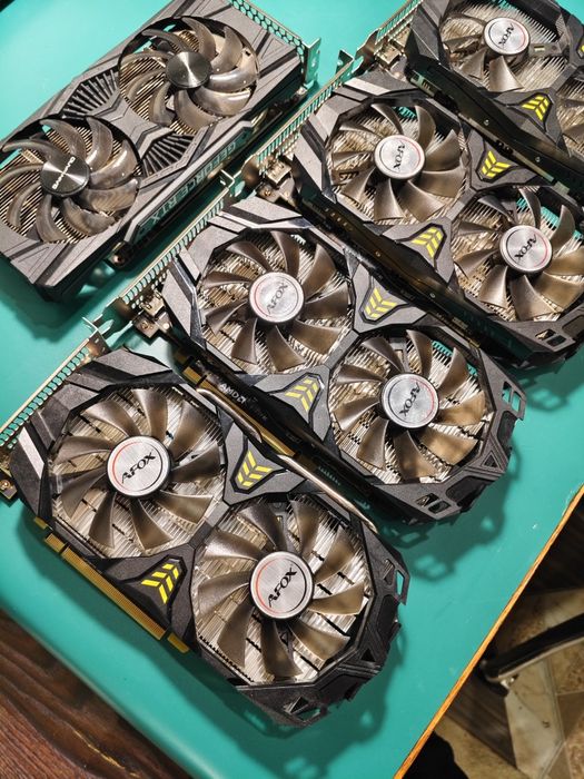 Видеокарта AFOX RX 580 8 гиг и RTX 2060