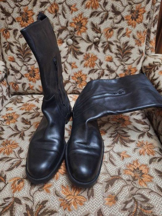 Сапоги мужские высокие, демисезонные производство ZARA, размер 40-41