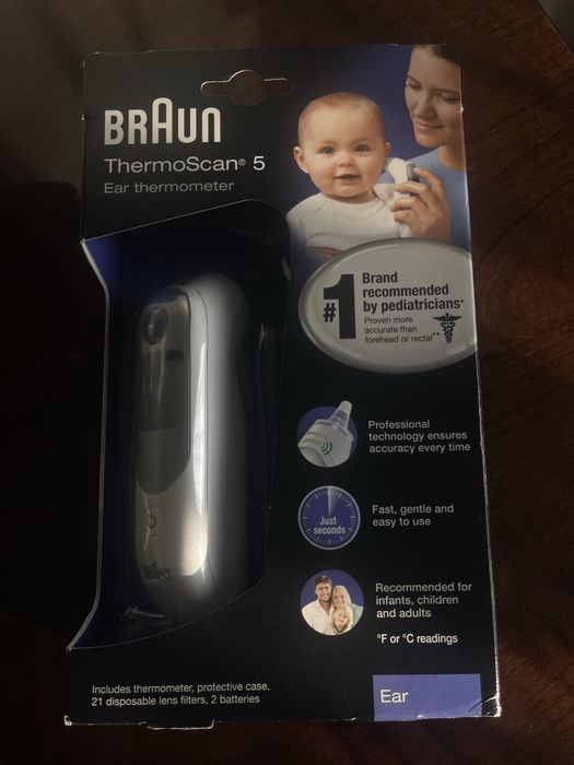 Ушной термометр Braun ThermoScan 5