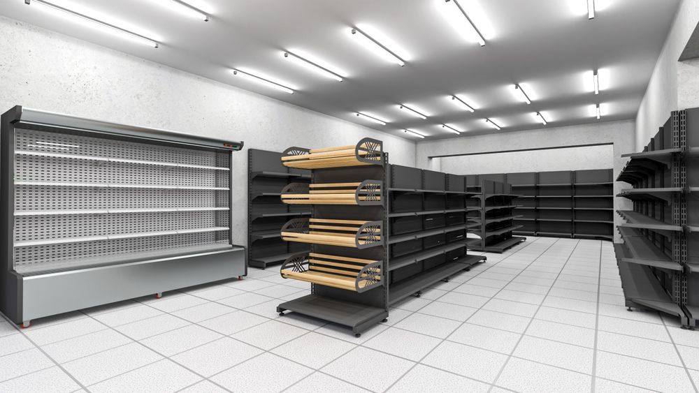 Металлический стеллажи, Стелаж, polka, Market uchun tokcha