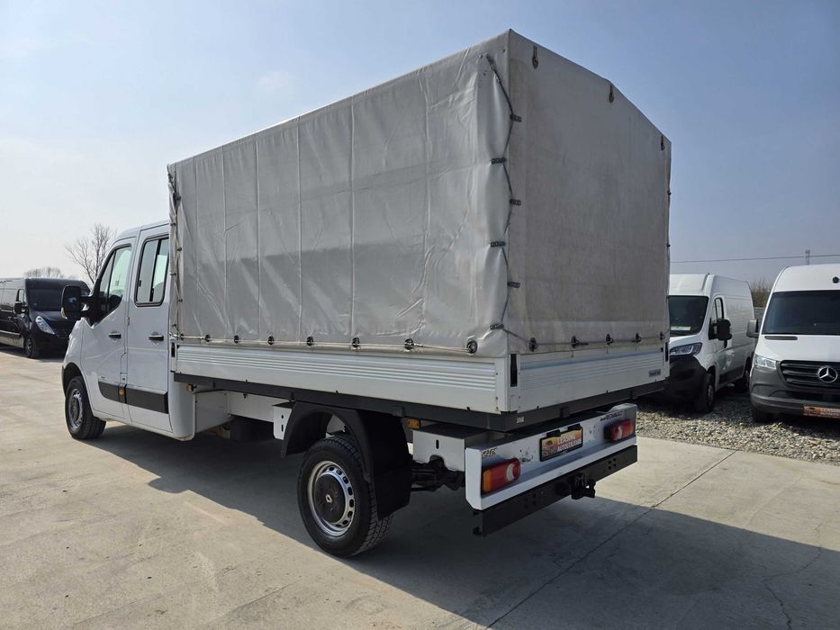 Renault Master DUBLA CABINA + Bena & Prelata /WEBASTO/ Finanțare Leasing/ Garanție 3 ani