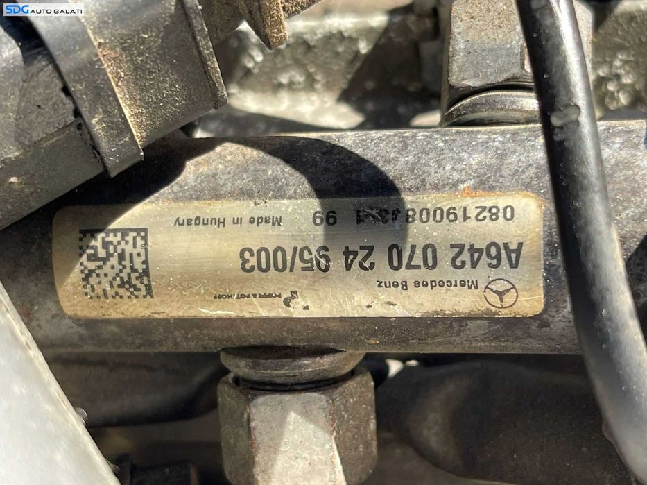 Rampa Presiune Injectoare cu Senzor Regulator Mercedes Clasa G Class G280 G300 3.0 CDI V6 2007 - 2013 Cod A6420700495 A6110780449 [C0373]