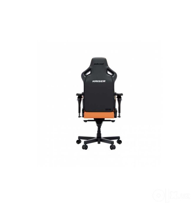 } Кресло AndaSeat Kaiser 4 V2 ПВХ кожа оранжевое