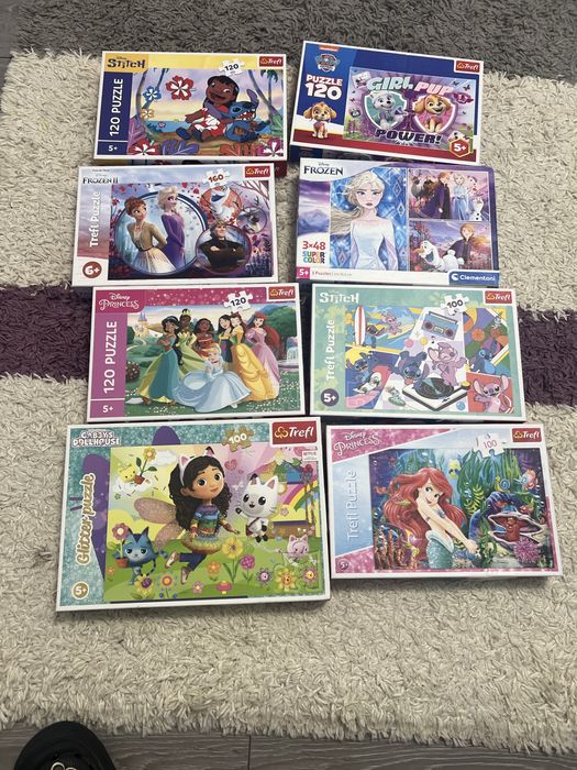 Puzzle 5+  8 bucati