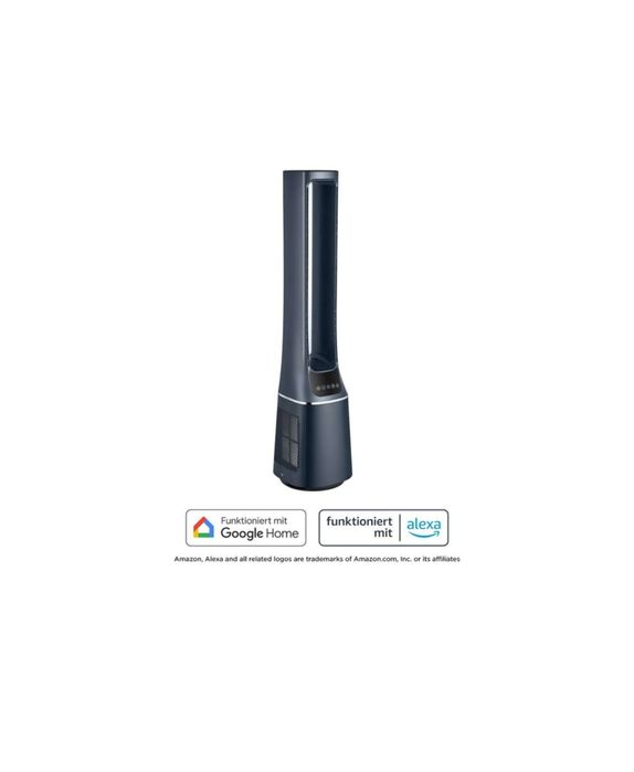 Ventilator turn 2in1 Midea MFP-120i, functie purificator aer, 10 viteze, 33W, telecomanda, control din aplicatie