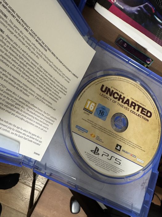 Пакет 3 PS5 игри + Uncharted 4 за PS4 подарък