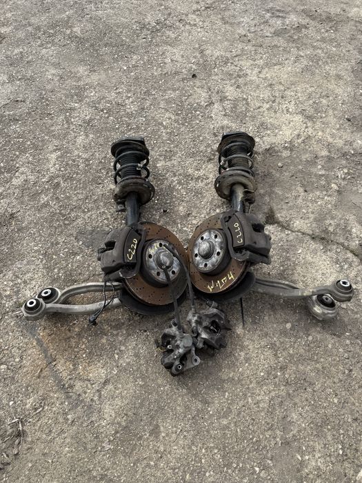 Преден амортисьор макферсон , носачи , апарат  за c class  w 204