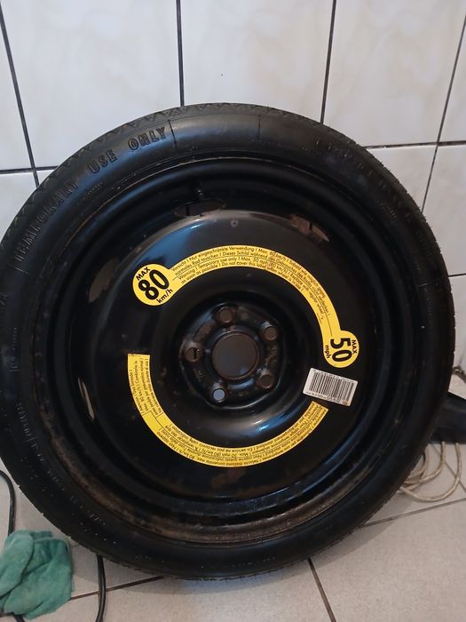 Roată de rezerva dimensiune 125/70/R18