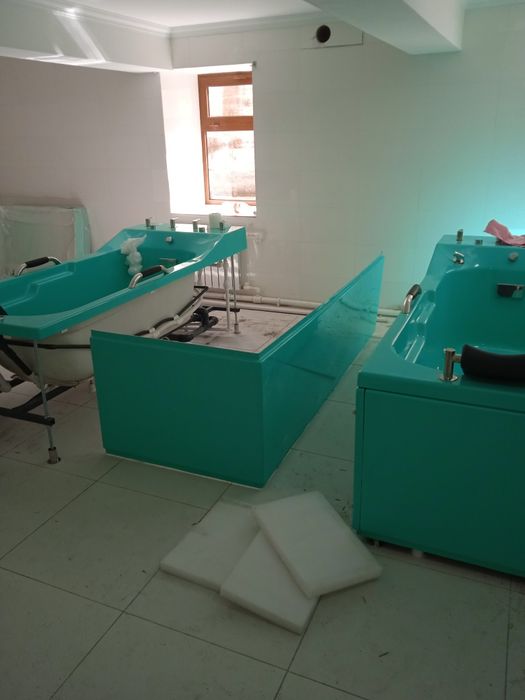 Установка джакузи душ Кабинок