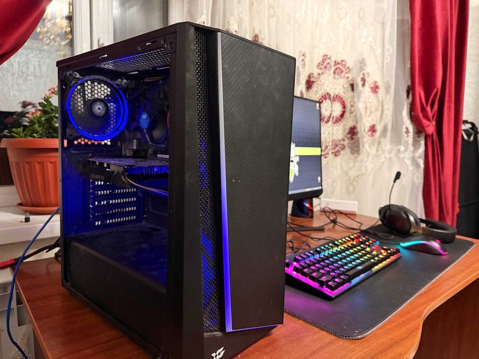 Мощный игровой компьютер Core i5-10400F+ gtx1650+ SSD+ ram 16Gb CS2