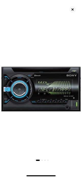 Radio CD auto Sony WX900BT, 4 x 55 W, 2DIN, USB, AUX, NFC, Bluetooth