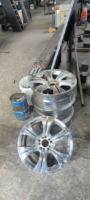 Алуминиеви джанти хрумирани