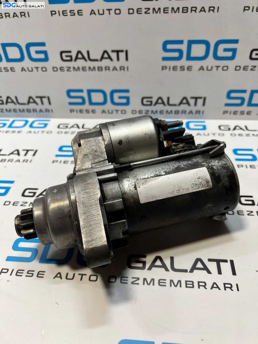 Electromotor cu 10 Dinti Volkswagen Polo 6R 1.2 CBZB CBZC CGPA 2009 - 2018 Cod 02T911024N D6GS12M [B3619]