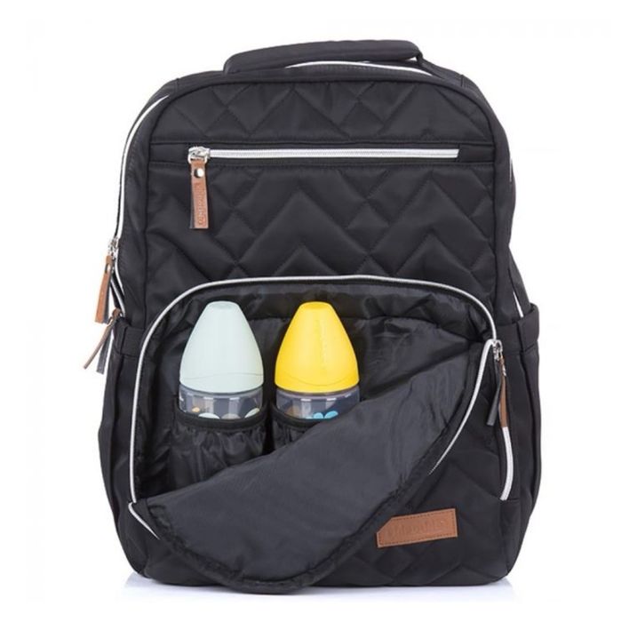 Rucsac si gentuta infasat Chipolino black, Negru
