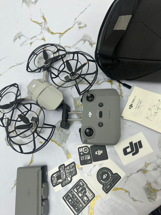 Дрон Dji mini 4k Fly more combo серый